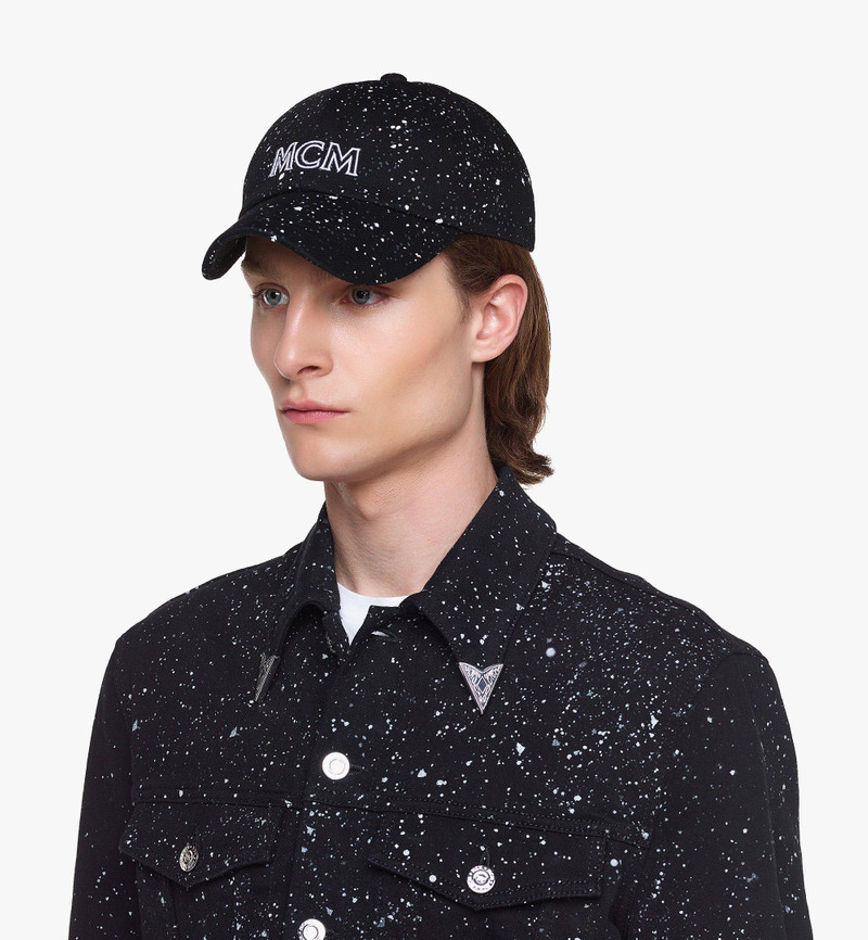 Galaxy Print Logo Cotton Cap 6