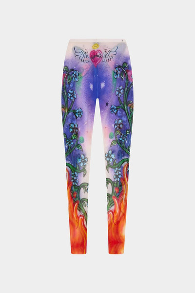 DSQUARED2 ALL OVER PRINTED LEGGING outlook