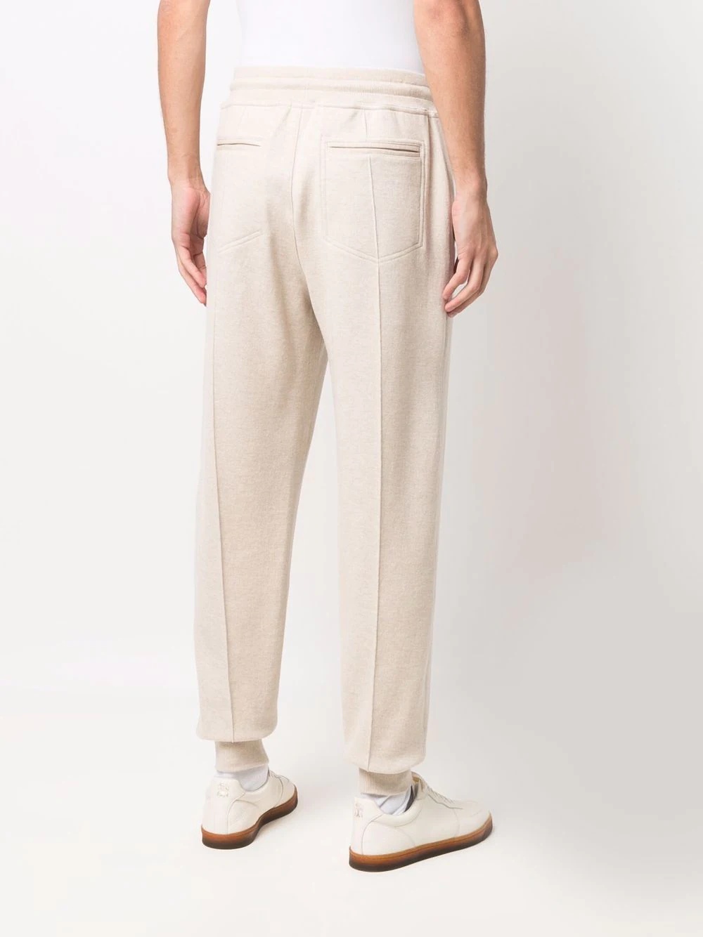 drawstring track pants - 4
