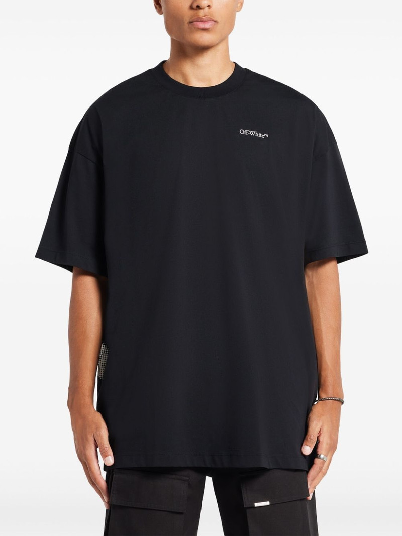 3D logo-print T-shirt 3