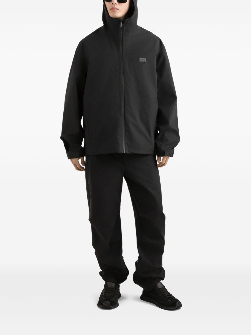 Dolce & Gabbana Men Bomber Jacket With Logo Plaque - 5