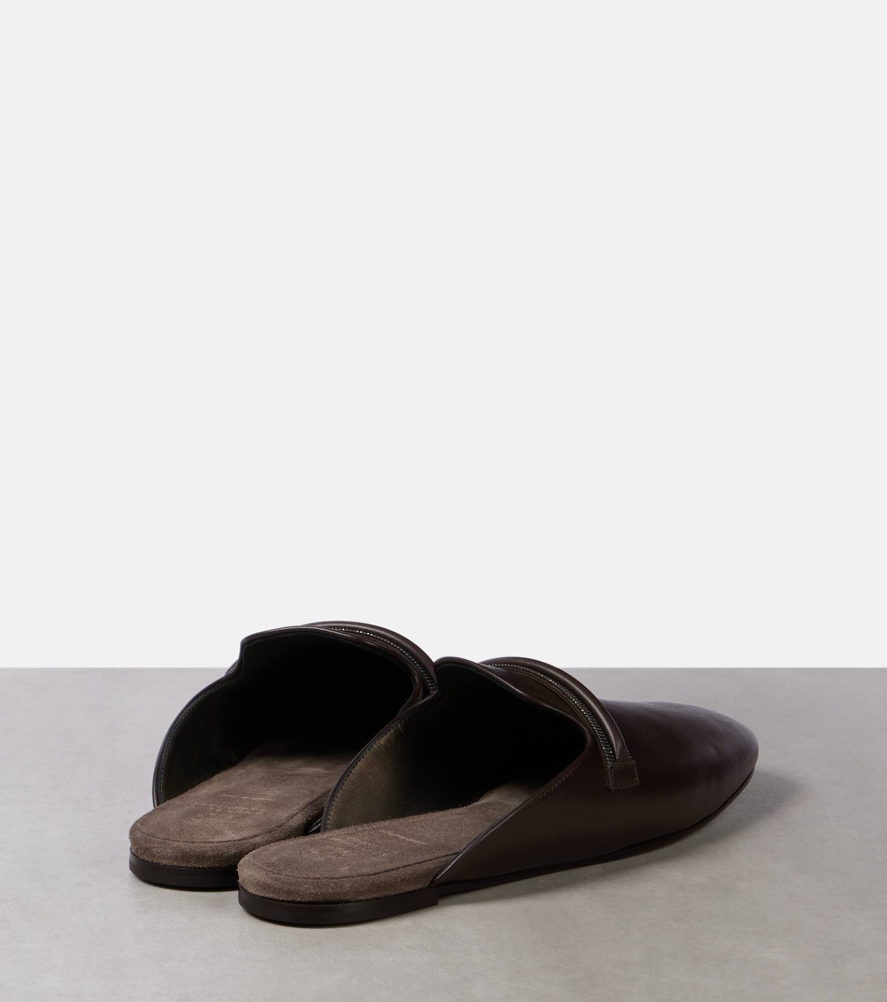Leather mules - 2