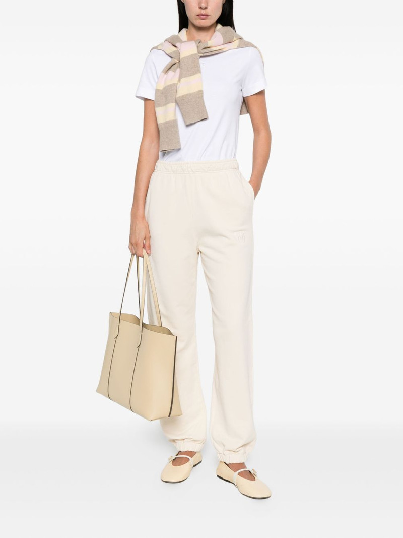 PINKO elastic-ankles cotton trousers outlook