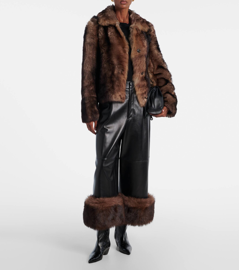 Yves Salomon Shearling jacket outlook