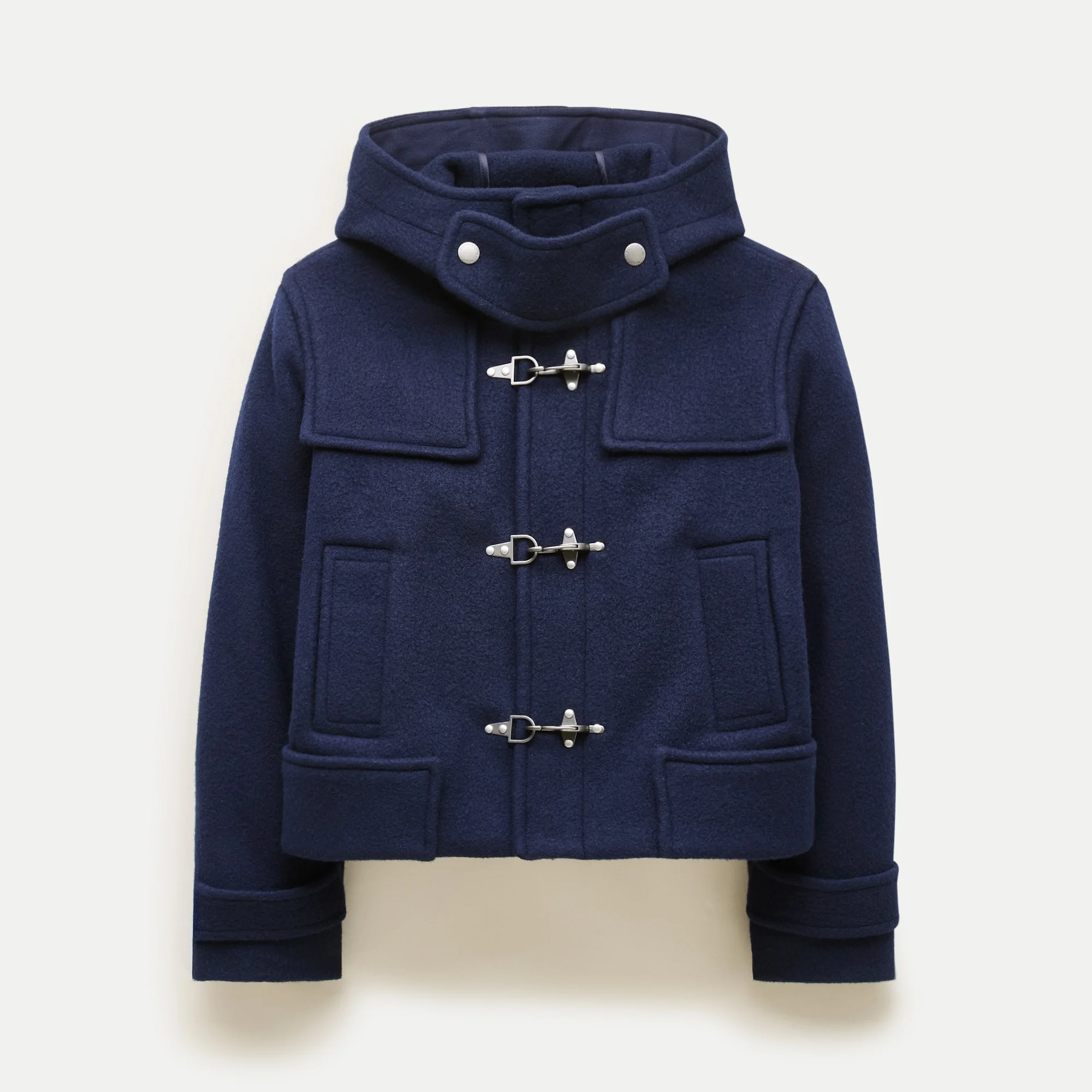 Eckhaus Latta x J.Crew duffle coat - 1