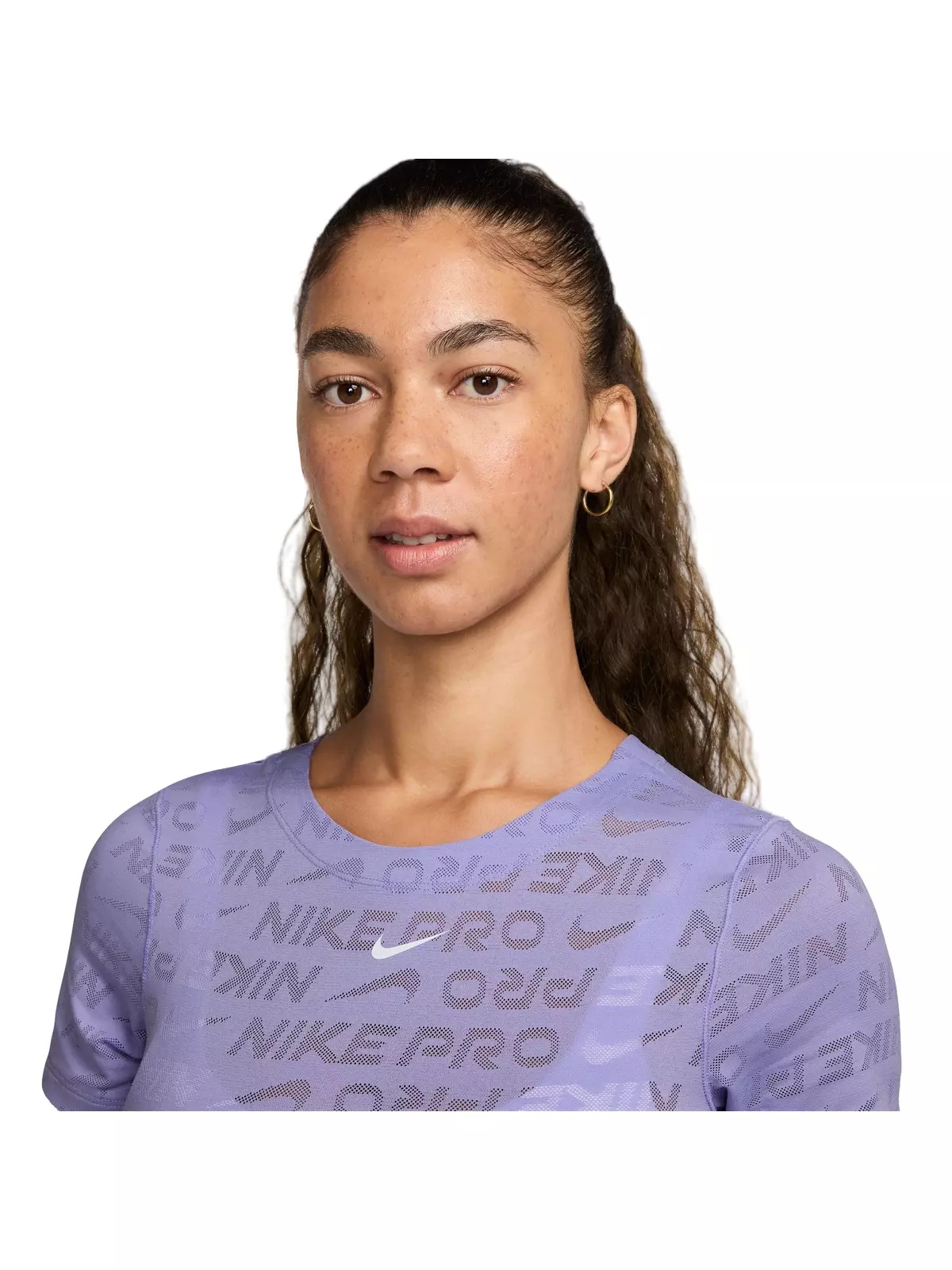 Women's Pro Dri-FIT Short-Sleeve Cropped Top - 3