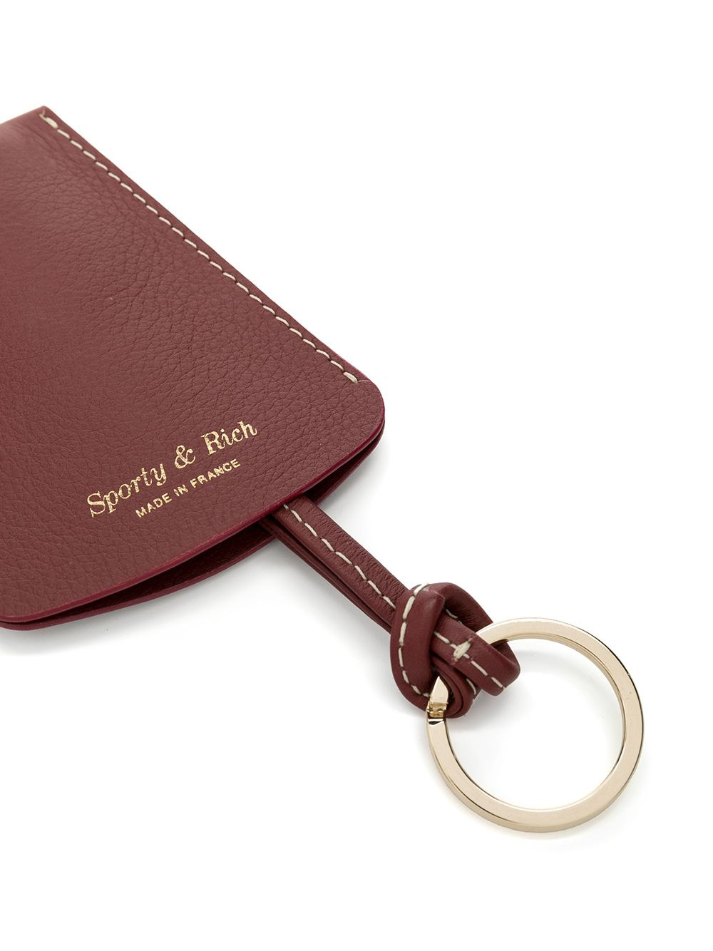 lanyard leather keyring - 2