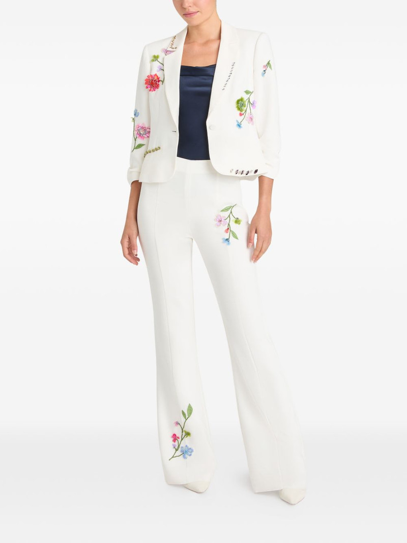 Cinq à Sept Floral Vine Kailyn trousers outlook