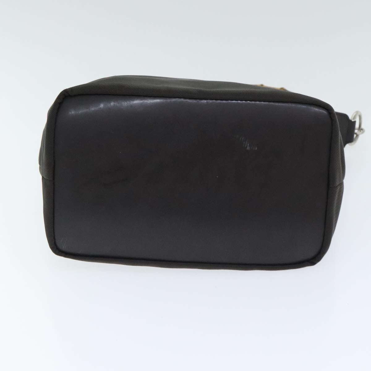 GUCCI Bamboo Hand Bag Nylon Leather Brown Silver 000 1956 000 1956 - 5