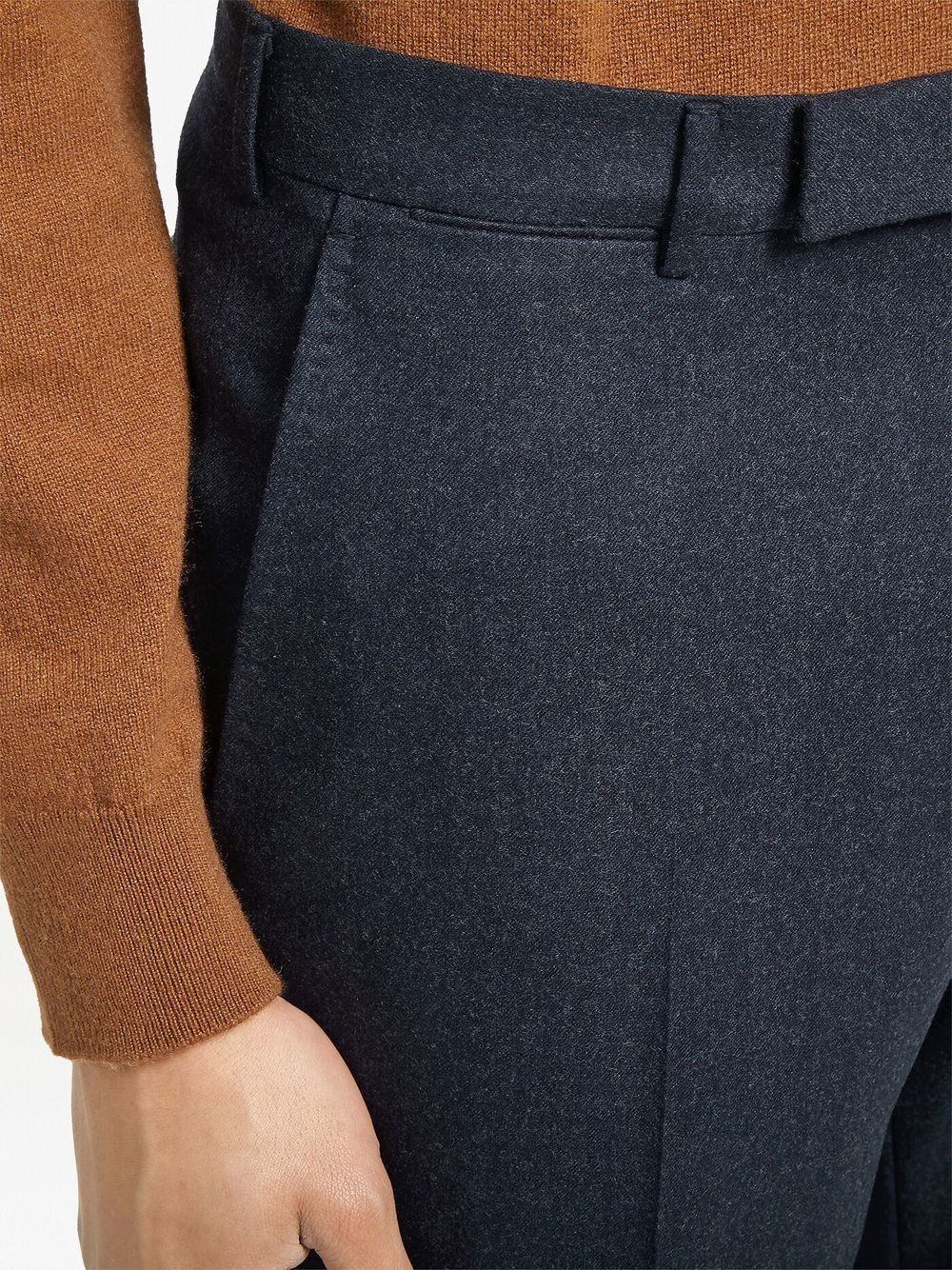 tailored wool trousers - 5