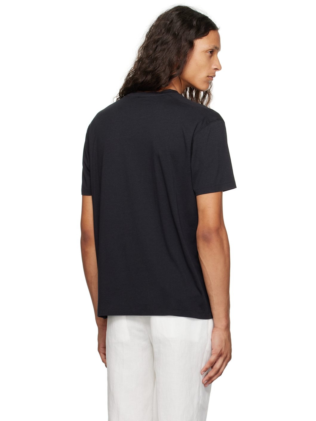 Black Crewneck T-Shirt - 3