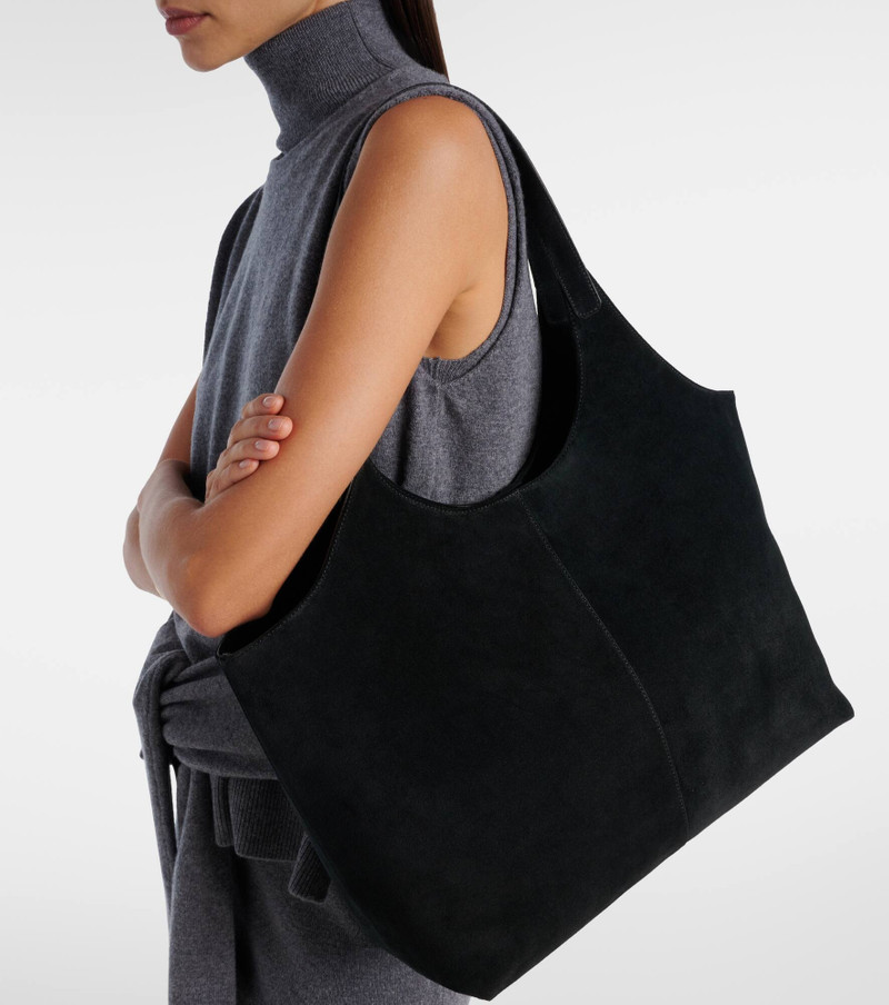 Cabas suede tote bag 2
