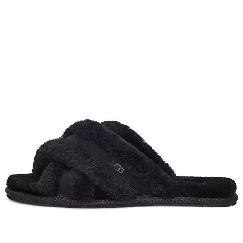 UGG (WMNS) UGG Scuffita 'Black' 1123572-BLK outlook