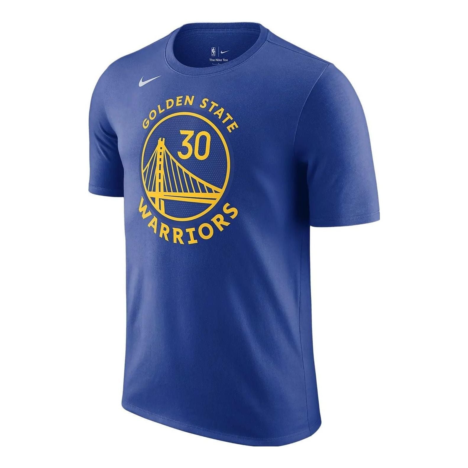 Nike x NBA Golden State Warriors T-shirt 'Blue' DR6374-496 - 1