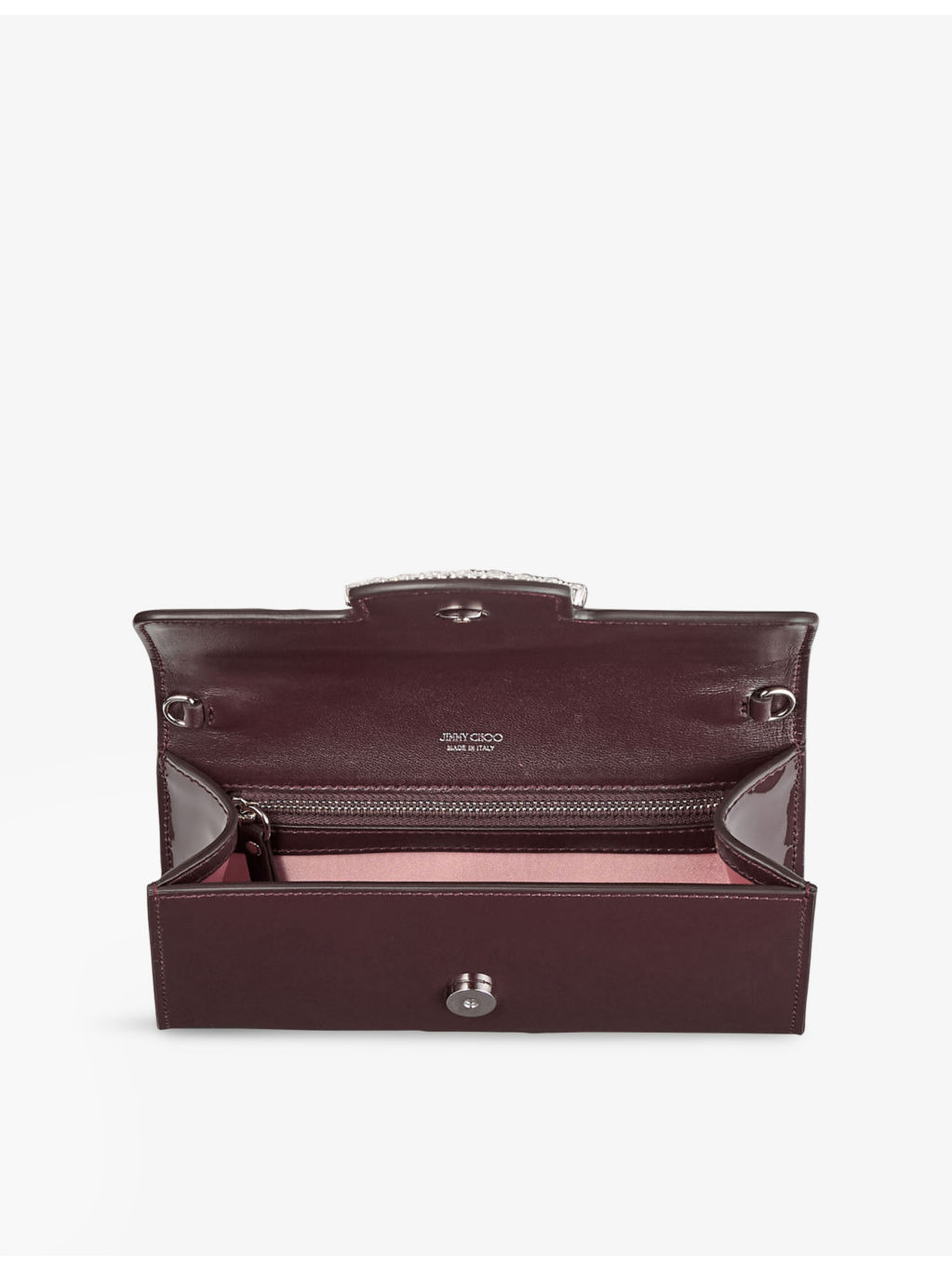 Bing Patent-Leather Wallet-On-Chain - 4