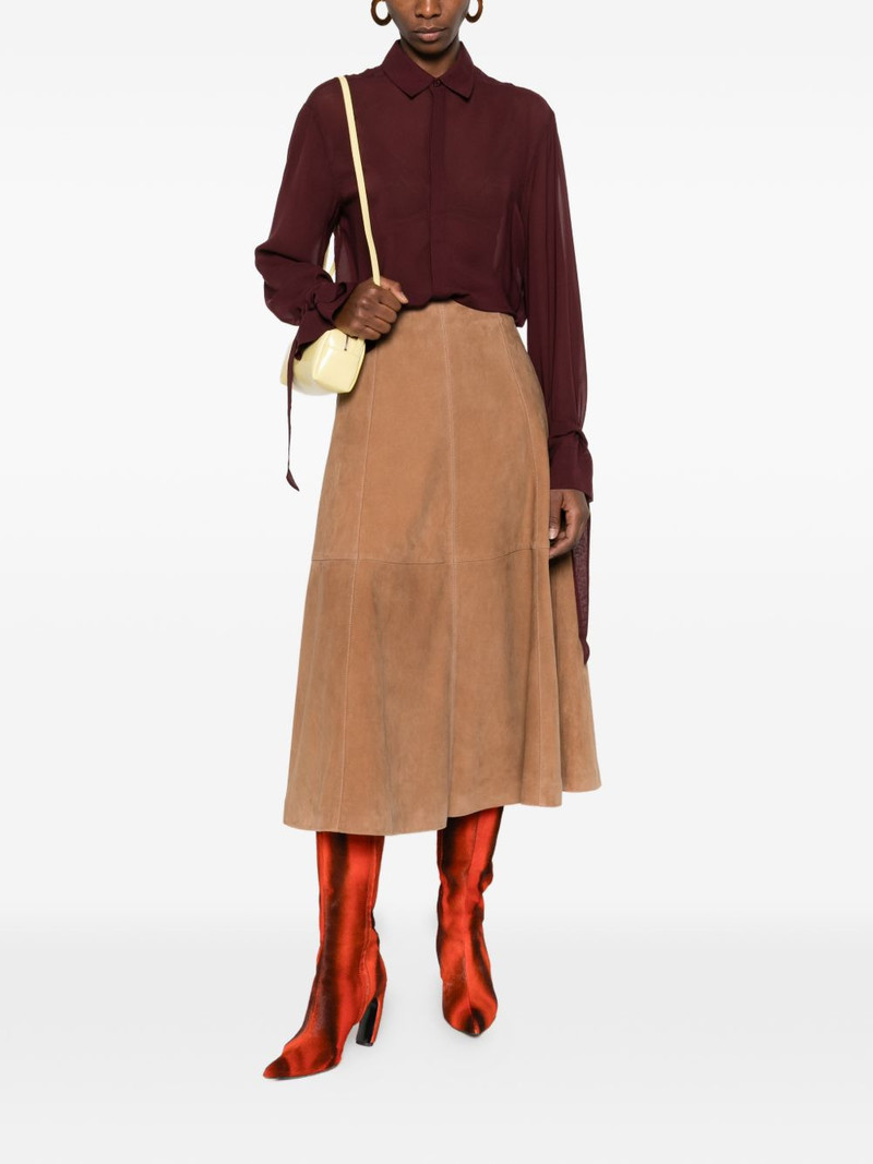 The Frankie Shop tie-cuff shirt outlook