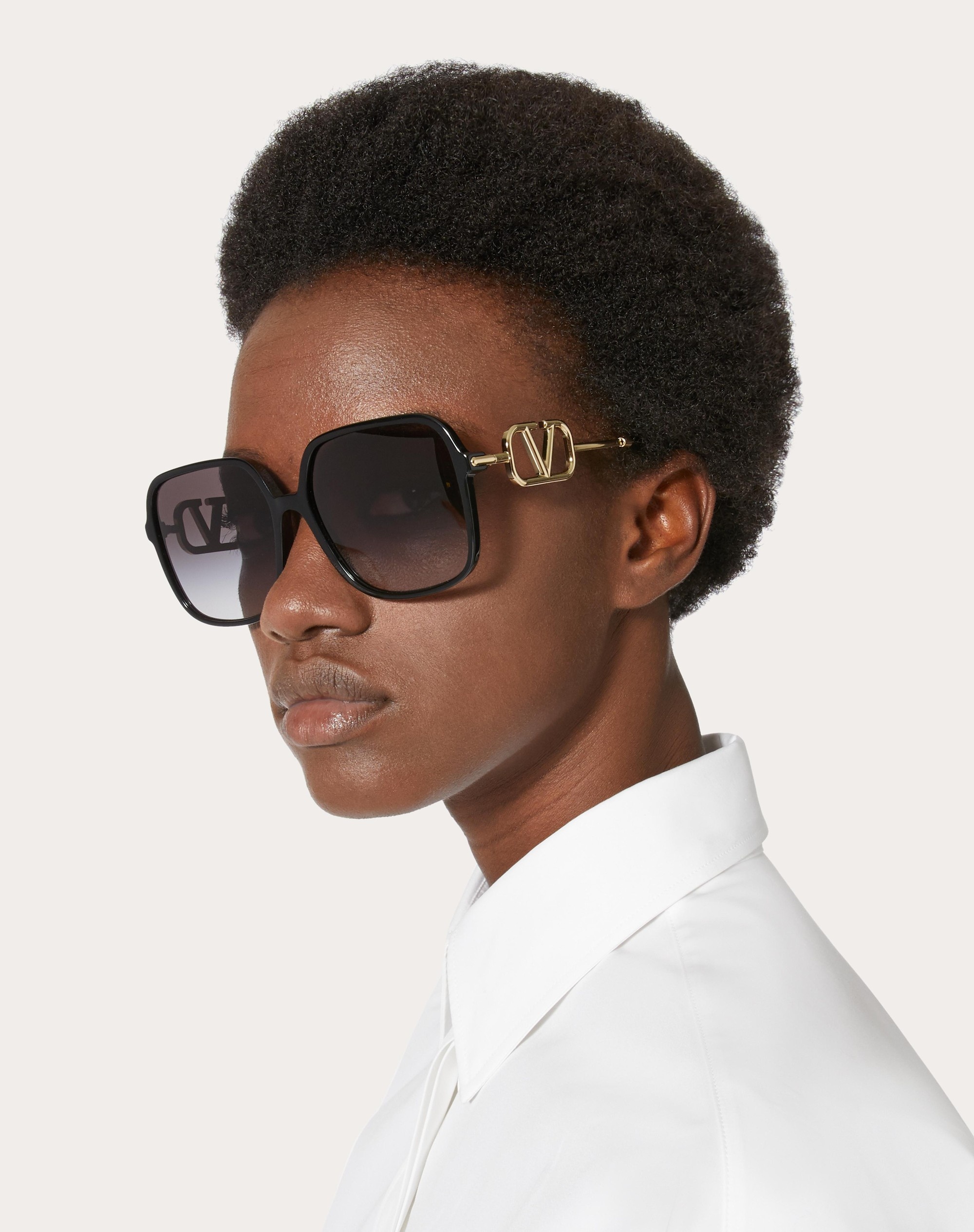 SQUARED ACETATE FRAME VLOGO SIGNATURE - 5