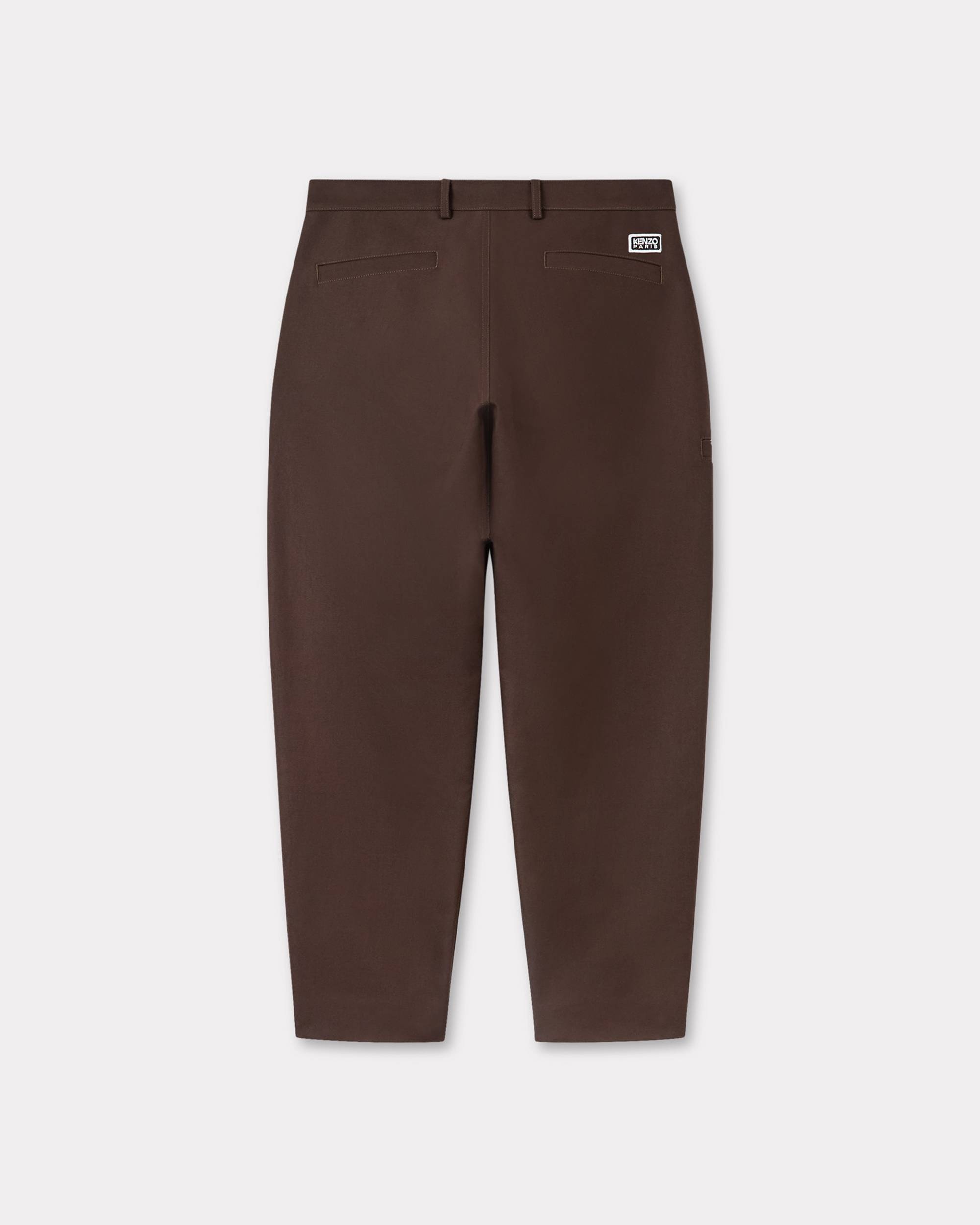 Tapered workwear pants in cotton - 2