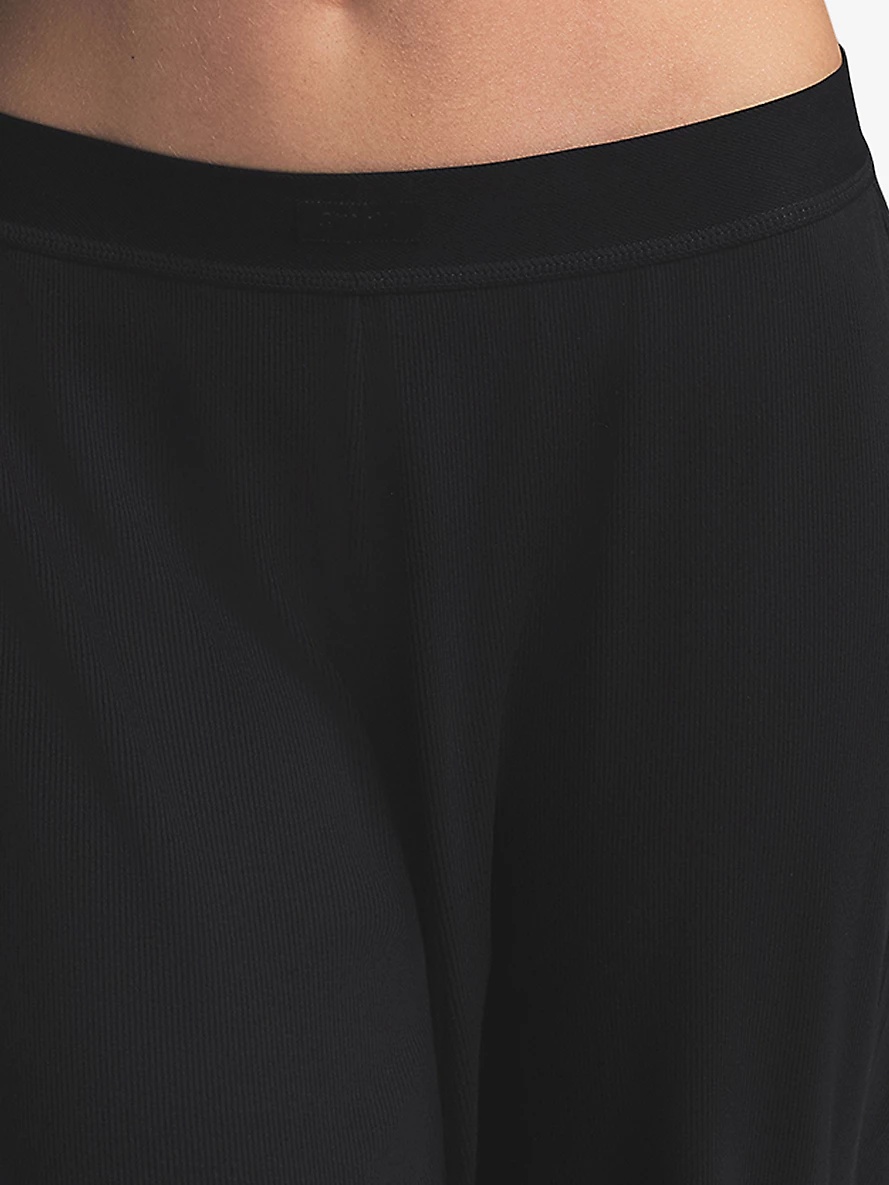 Logo-waistband ribbed stretch-cotton pyjama bottoms - 4