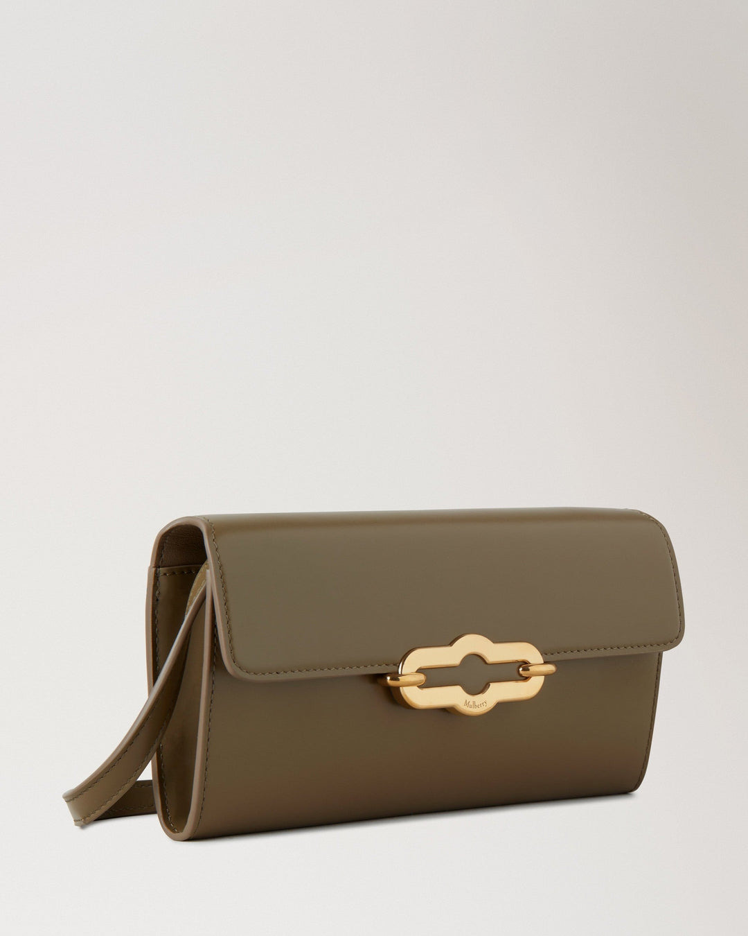 Pimlico Wallet On Strap Linen Green Super Lux Calf - 3
