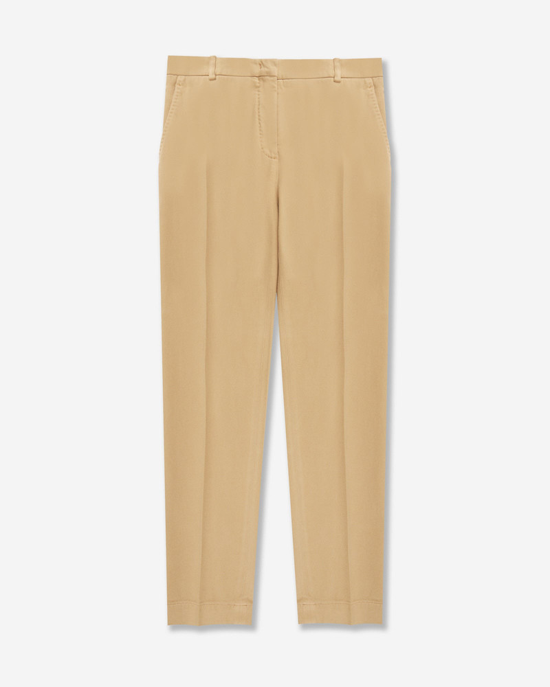 Slim fit trousers in stretch cotton drill 1