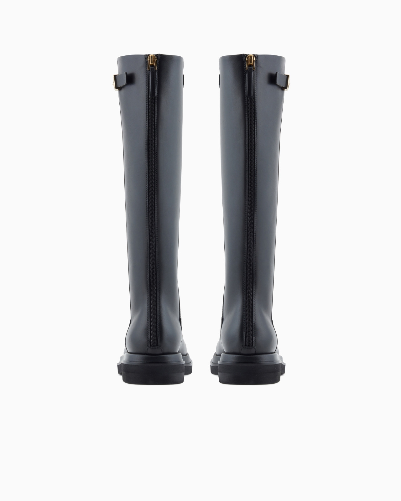 SMOOTH LEATHER HIGH BOOTS - 3