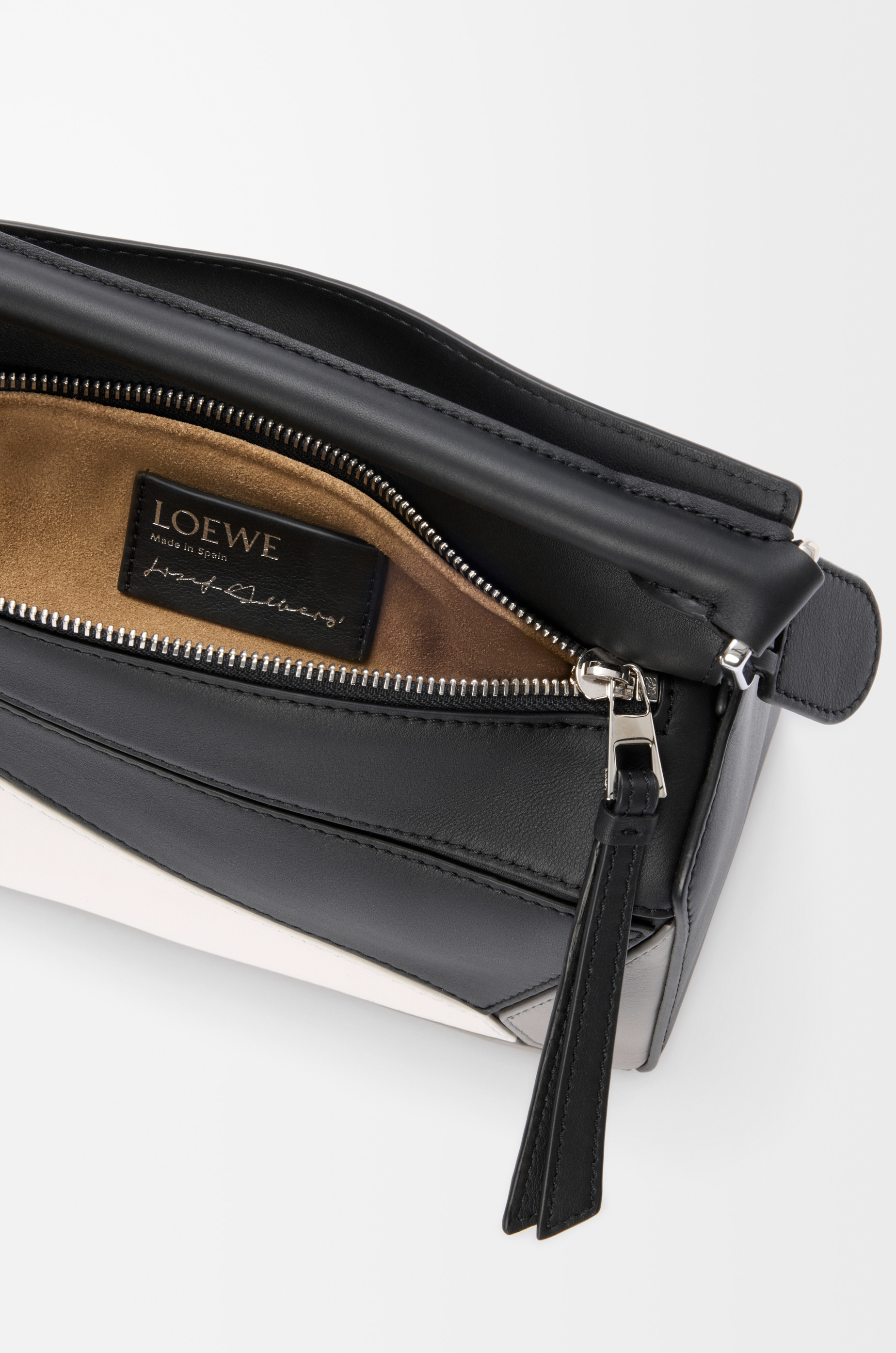 Small Puzzle bag in nappa calfskin - 9