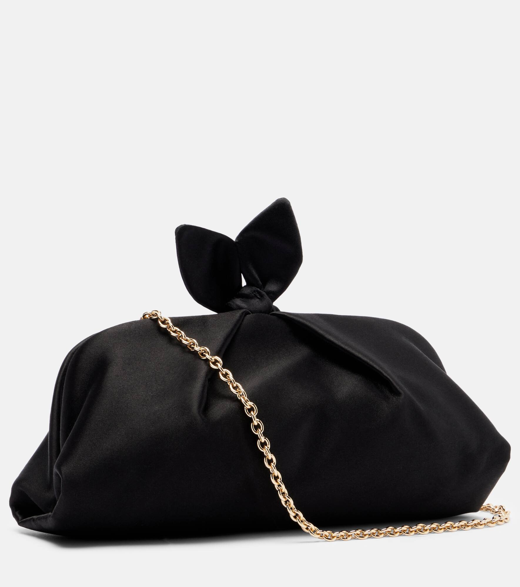 Bow Tie Small velvet clutch - 4