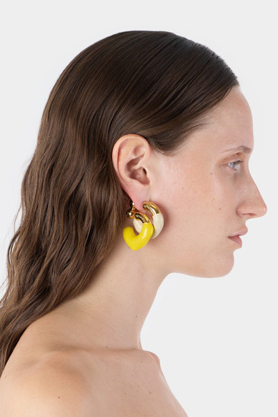 SUNNEI DOUBLE EXTENTION EARRING / gold outlook