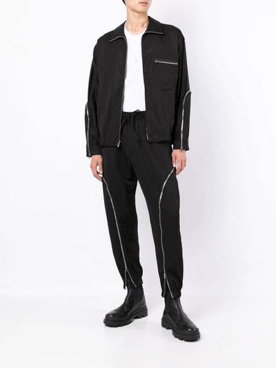 3.1 Phillip Lim curve-zip windbreaker outlook