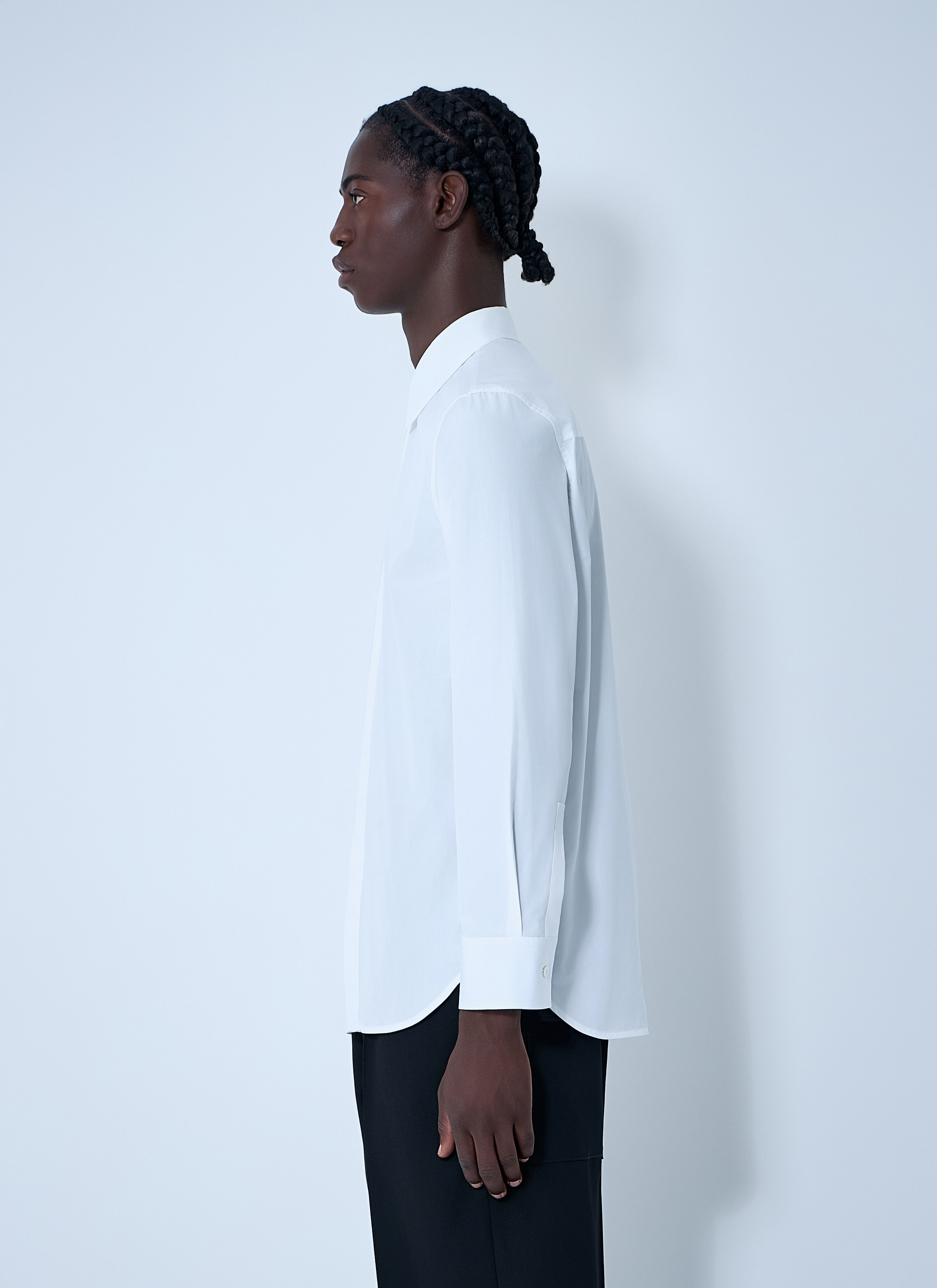 Cotton Button-Down Shirt - 3