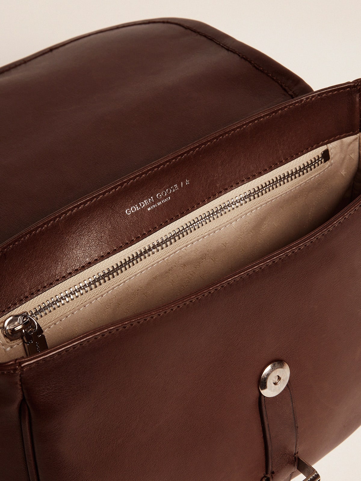 Medium Rodeo Bag in dark tan leather - 4