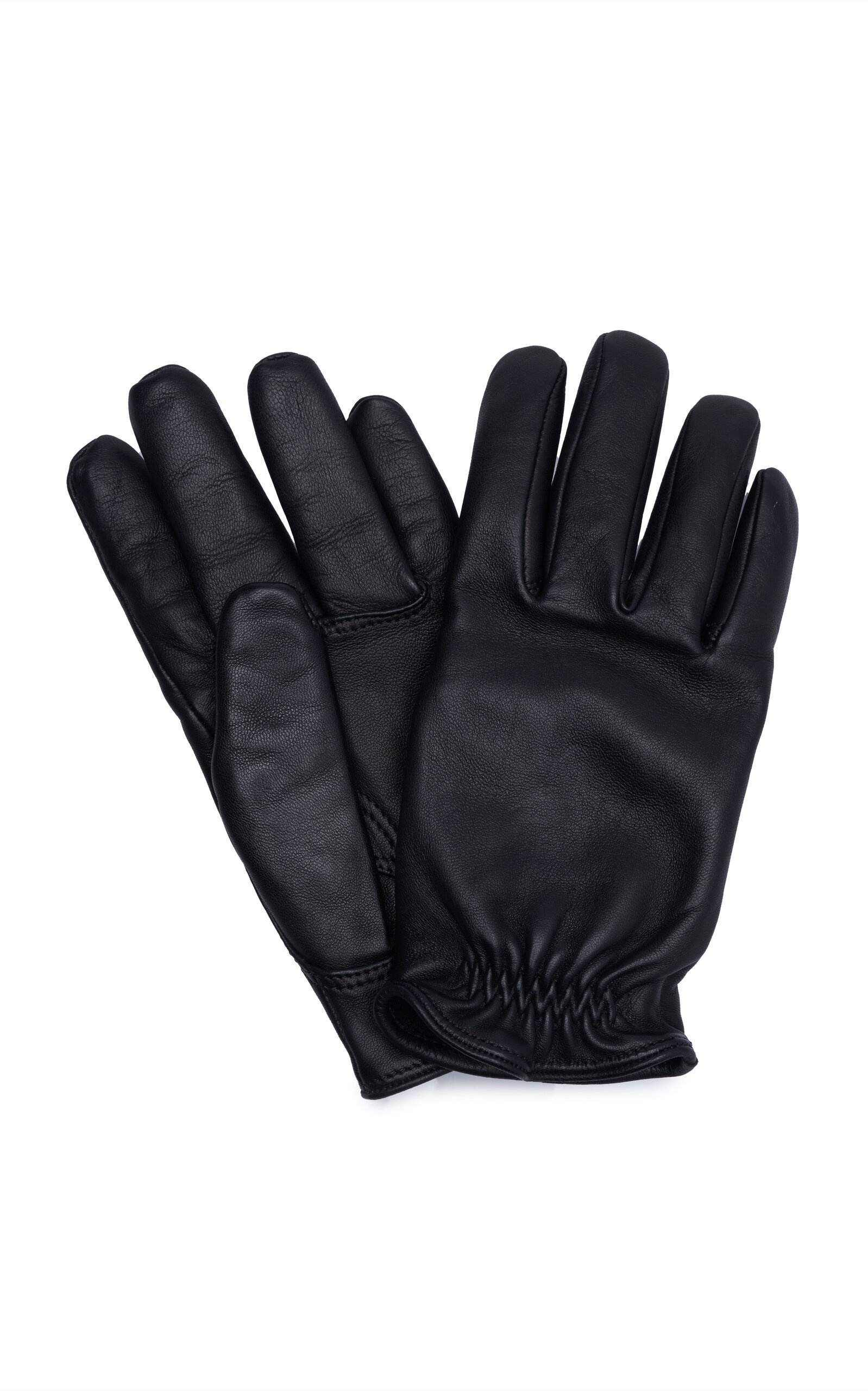 Leather Gloves black - 1