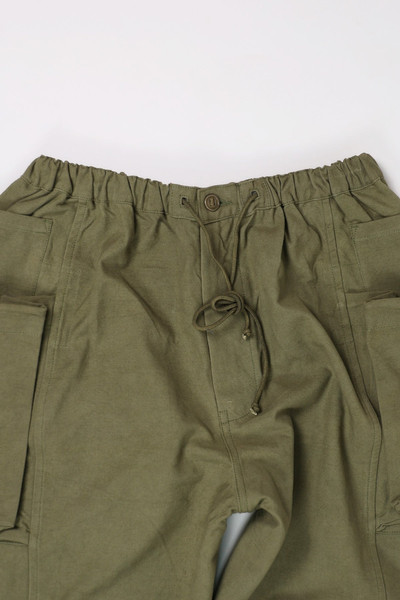 Story mfg. Salt Pants - Olive Slub outlook