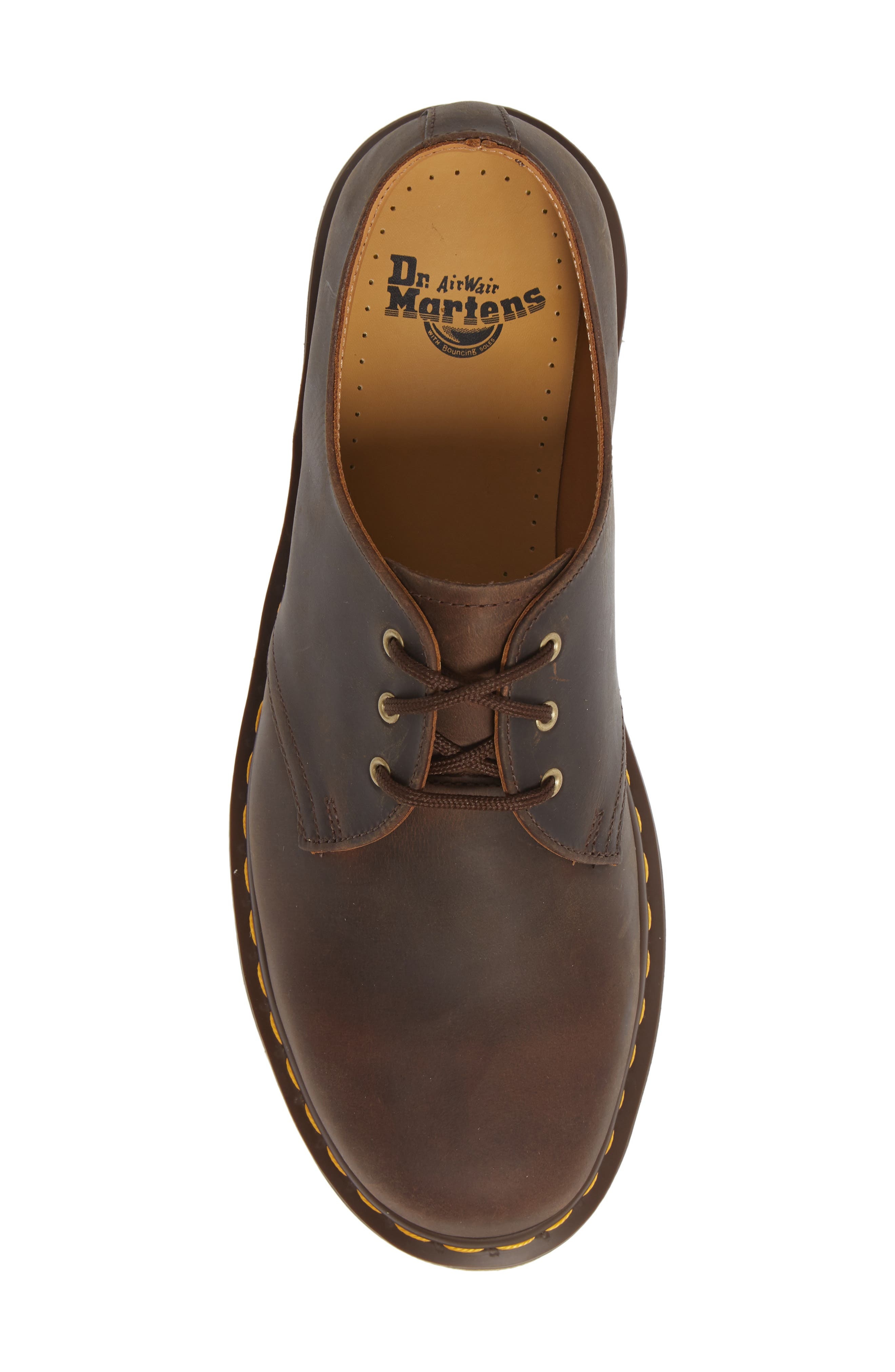 Dr. Martens Plain Toe Derby in Gaucho Leather at Nordstrom - 5
