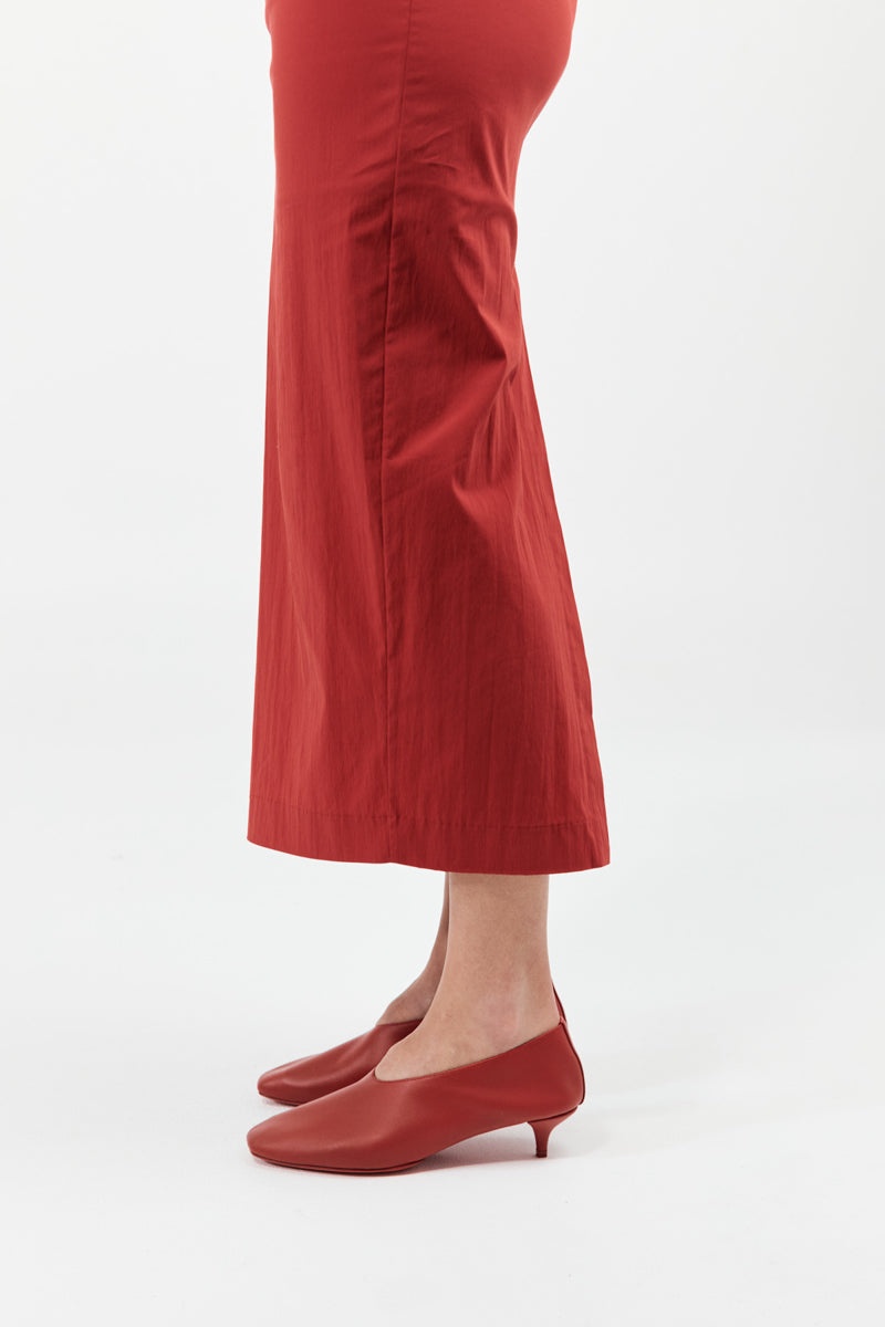 Soft Glove Heel - Rosso - 7