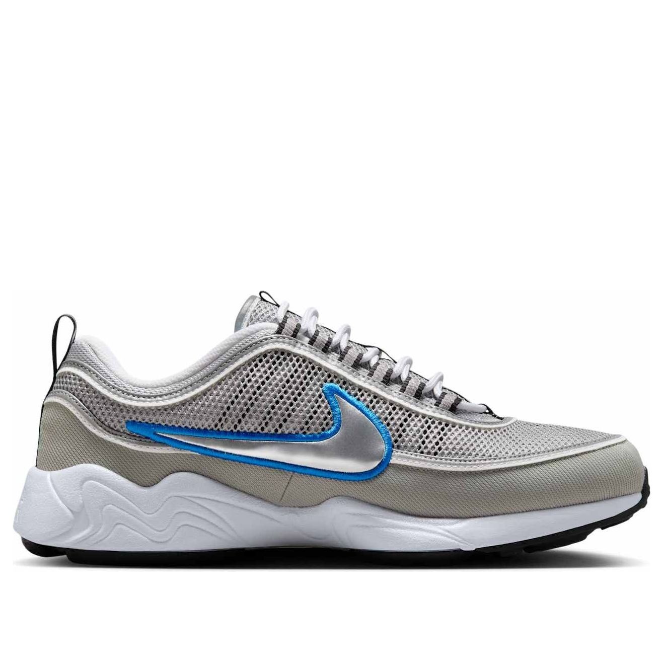 Nike Air Zoom Spiridon 'Metallic Silver Signal Blue' HF9117-003 - 2