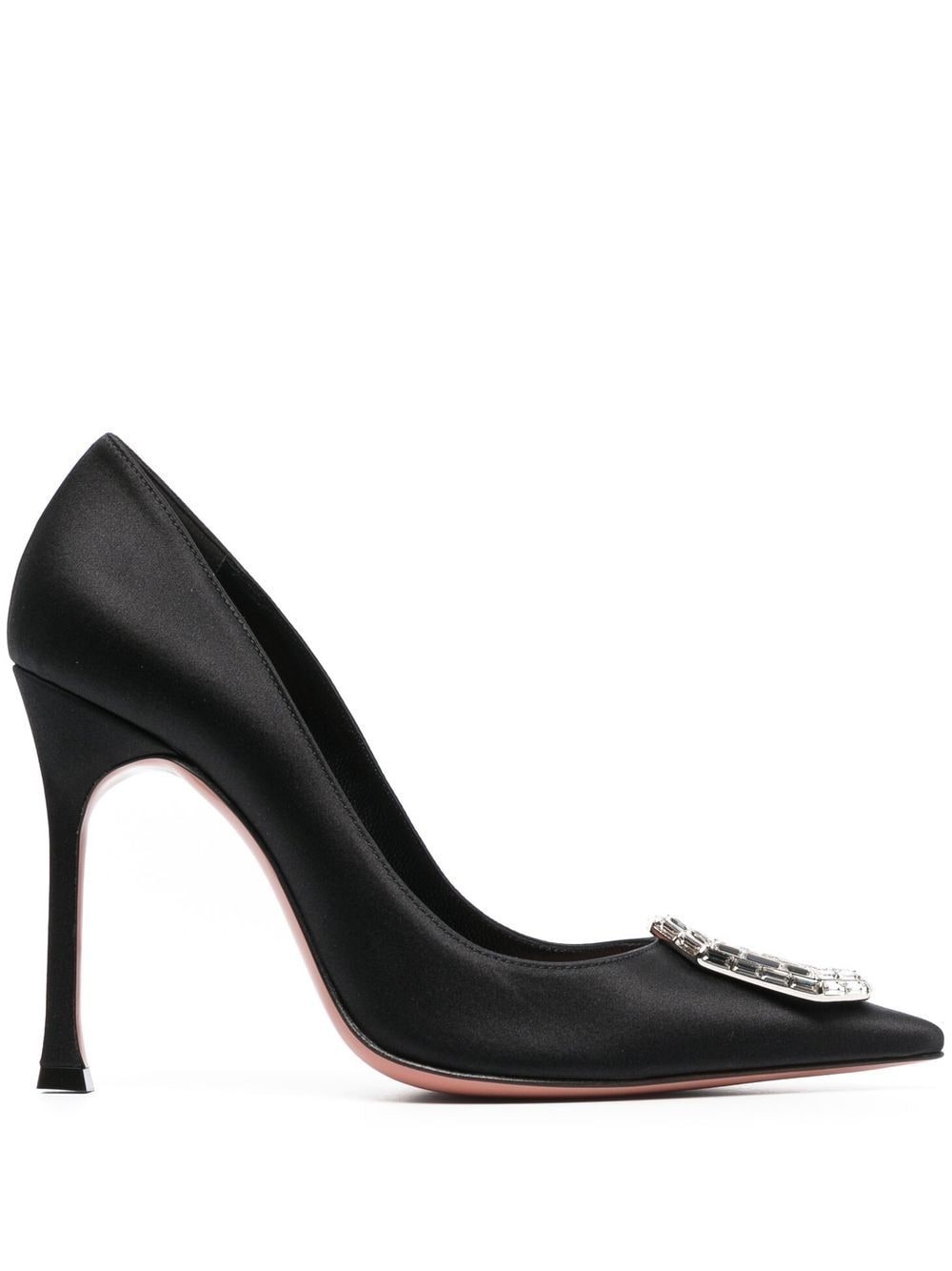 Camelia crystal-embellished 105mm pumps - 1