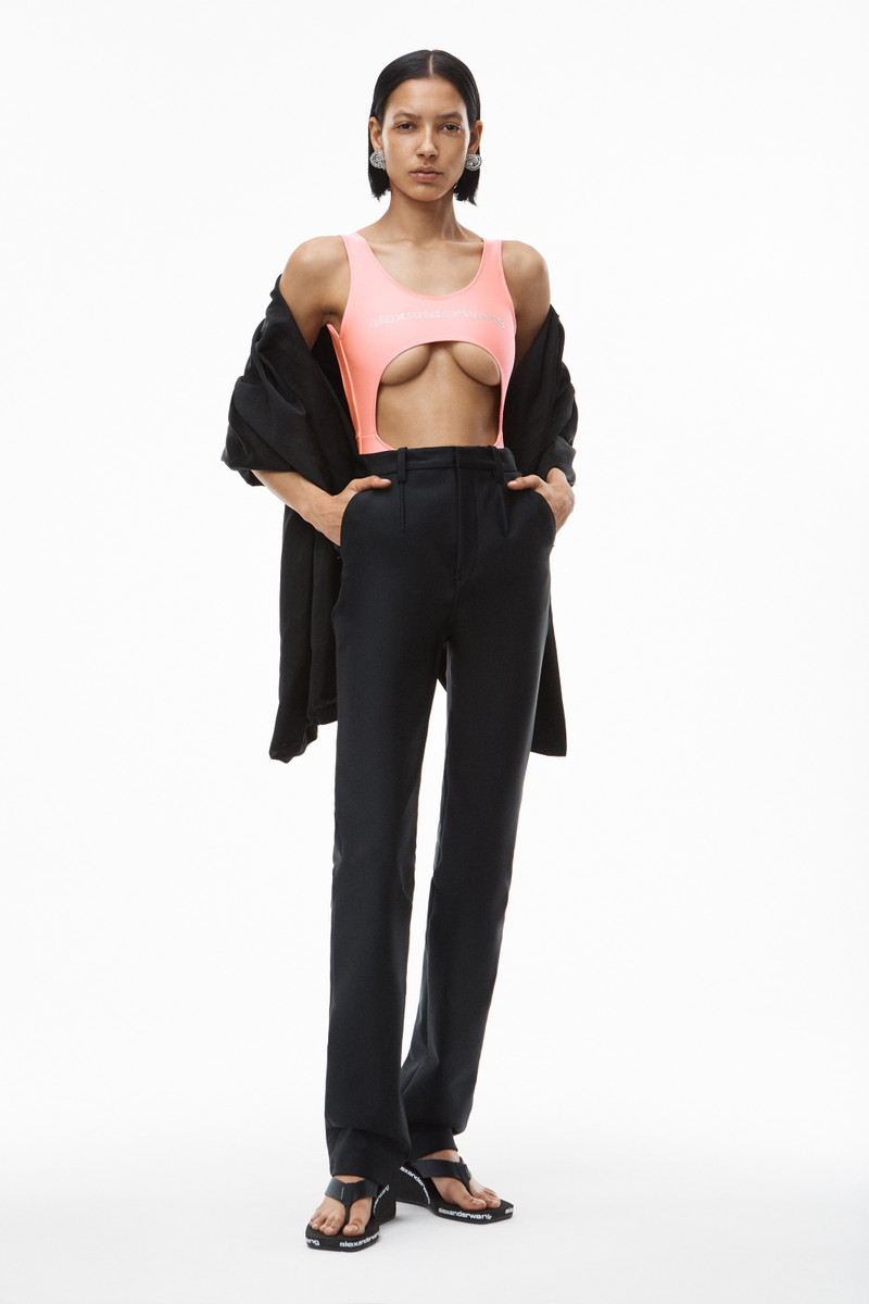 Alexander Wang TAILORED PANT IN ACTIVE STRETCH outlook