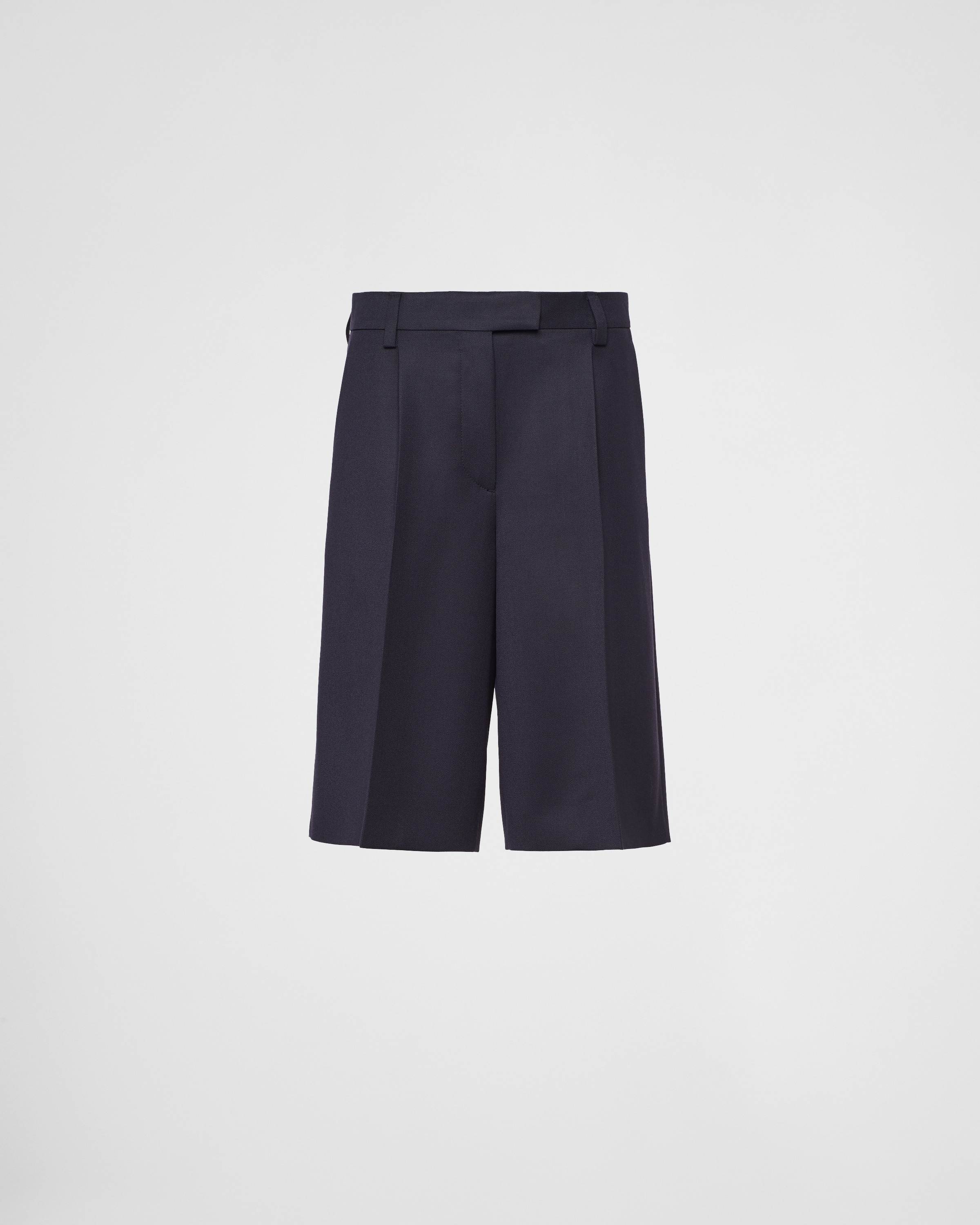 Gabardine Bermuda shorts - 1
