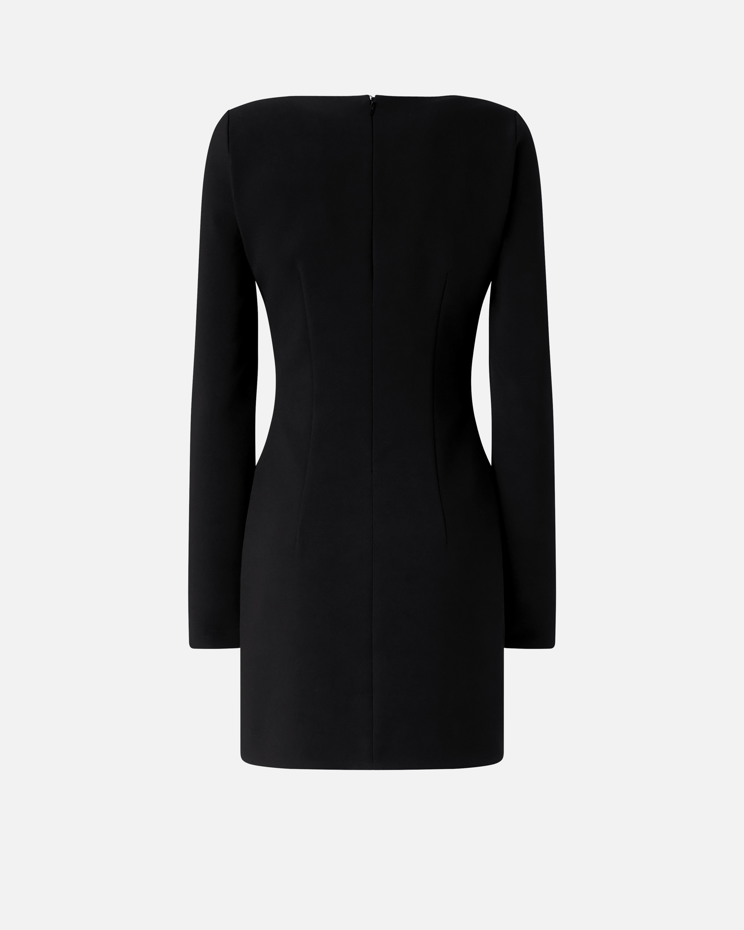 MINI DRESS WITH METAL ZIP - 6