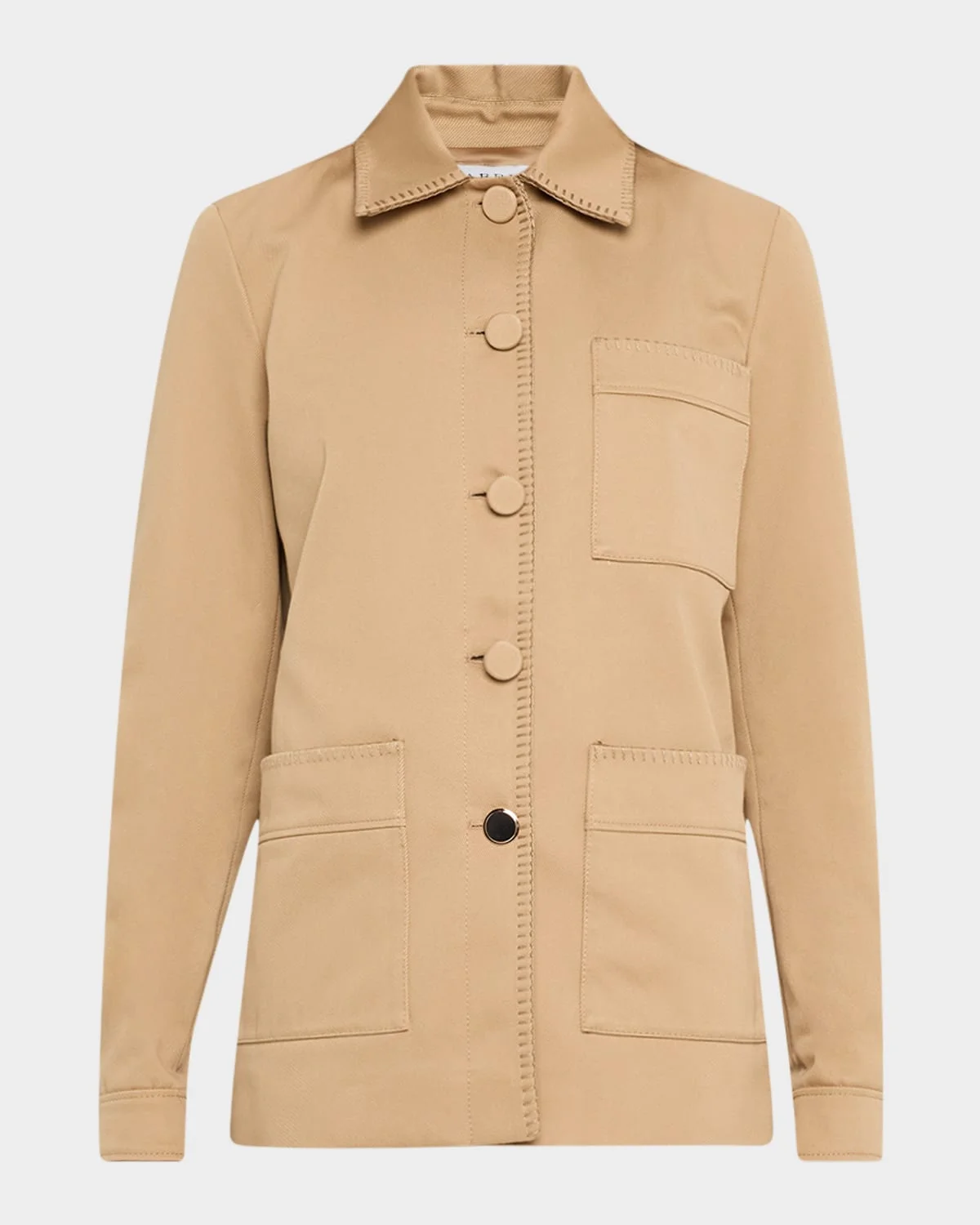 Ulu Blanket-Stitched Chore Jacket - 1