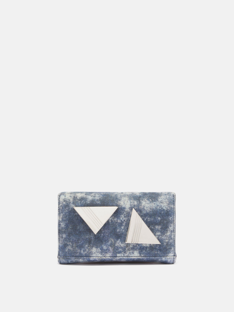 THE ATTICO ''FRIDAY'' BLUE DENIM MINI HANDBAG outlook