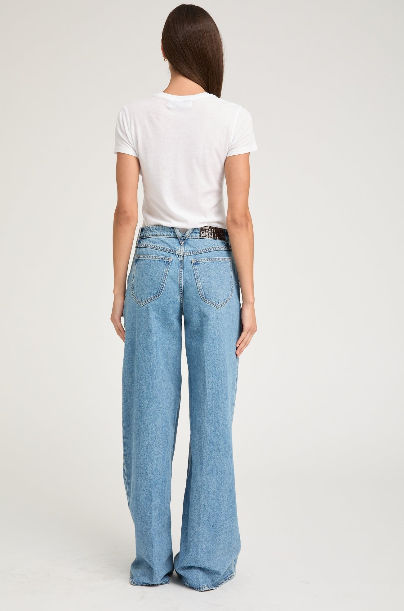 GRACE WIDE LEG DENIM - 4