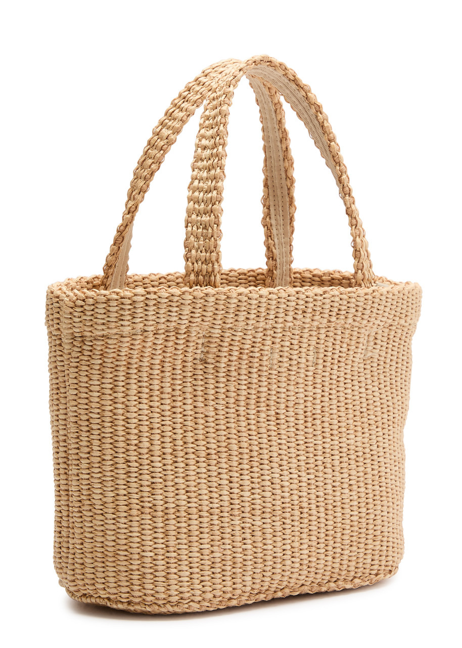 Jimmy Choo Beach Mini Raffia Tote - 2