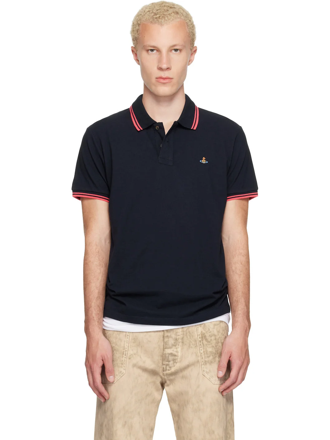 Navy Classic Polo - 1