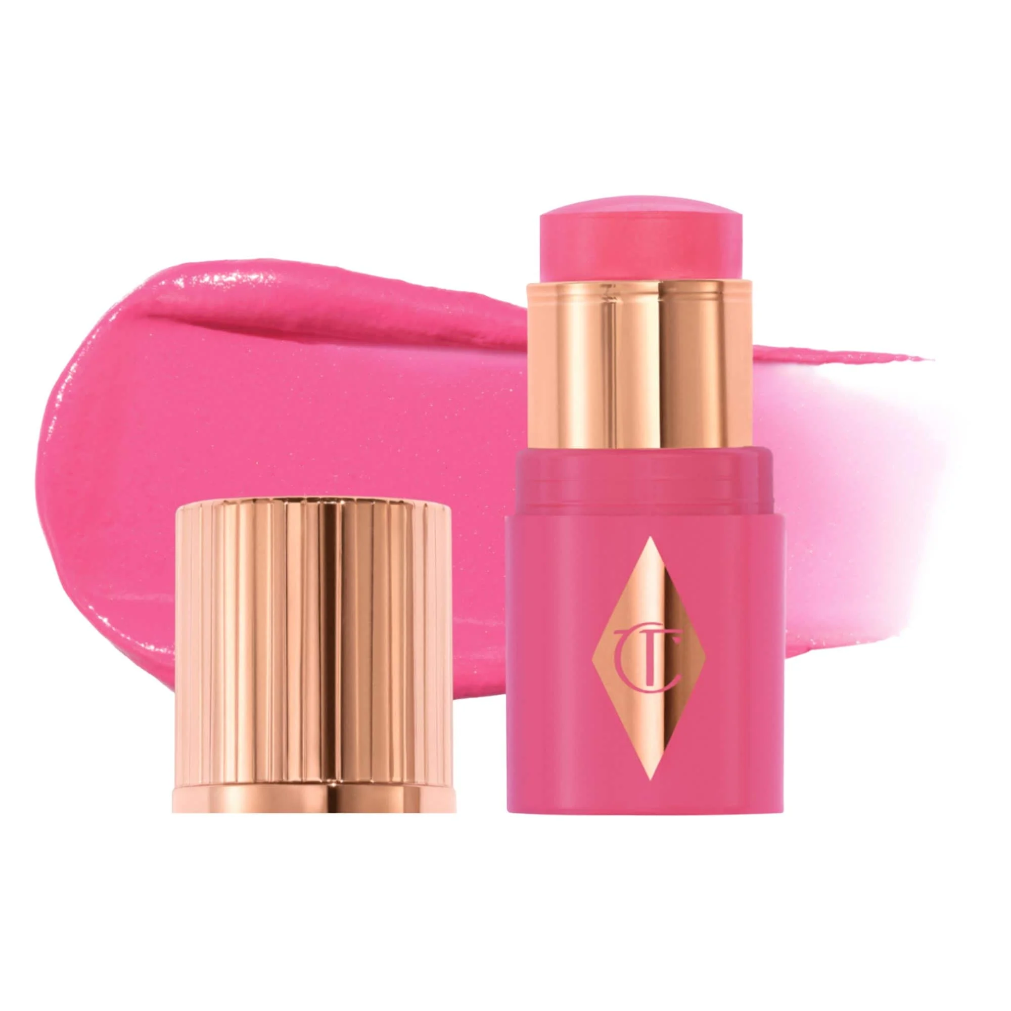 Mini Unreal Lip + Cheek Glow Blush Stick with Hyaluronic Acid - 1