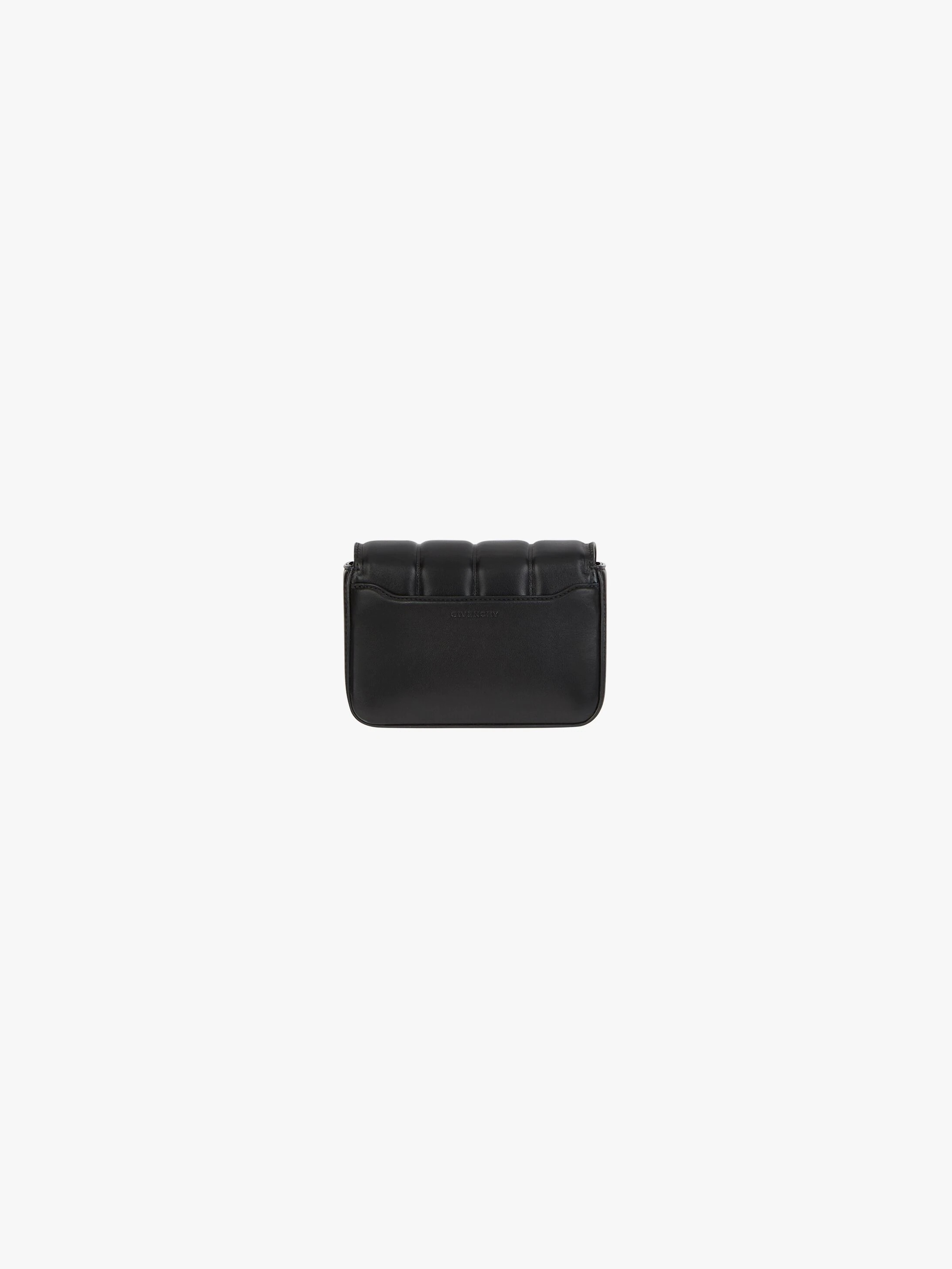 SMALL 4G BAG IN PADDED LEATHER - 3