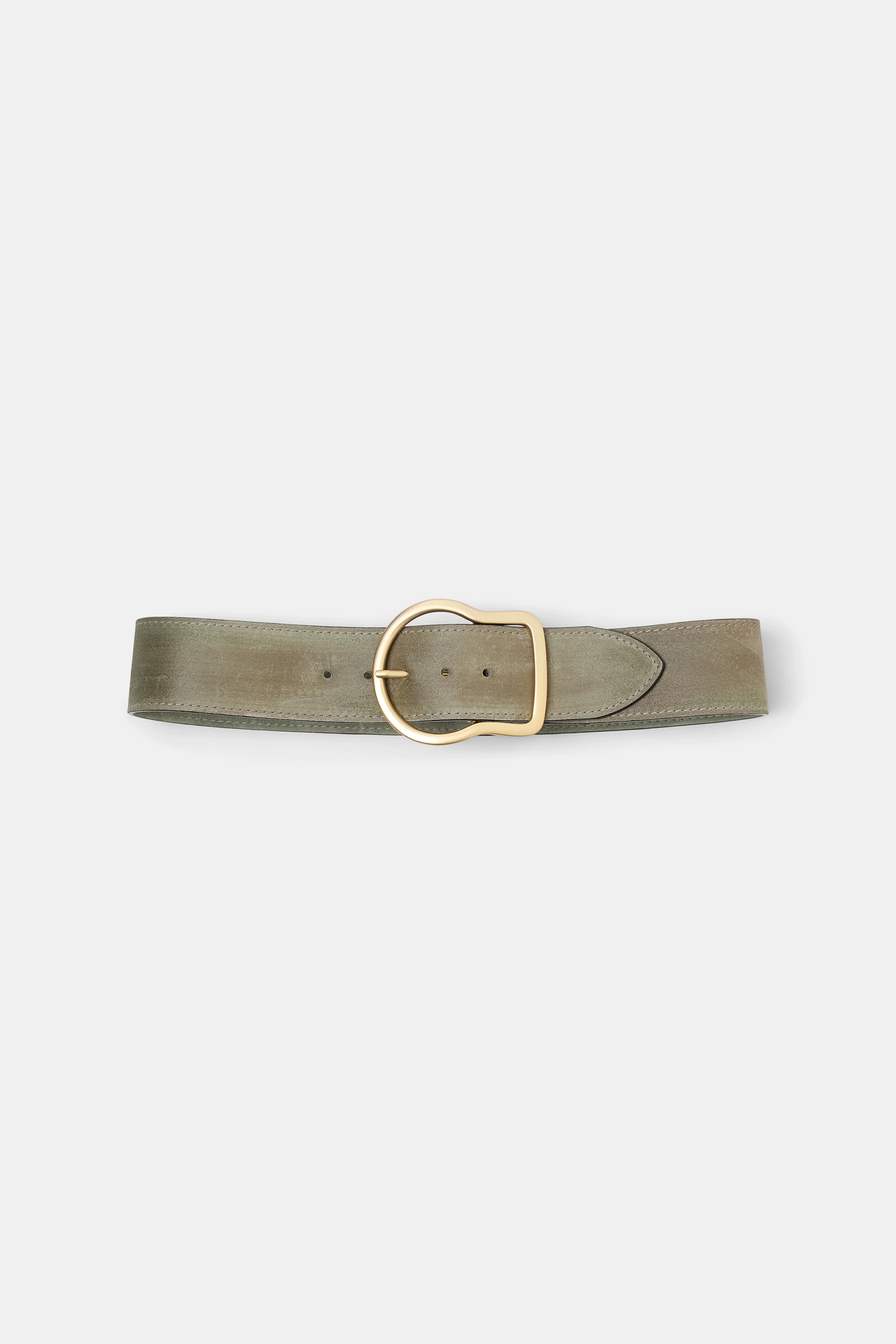 SUEDE SENSATION 6cm waxed belt - 1