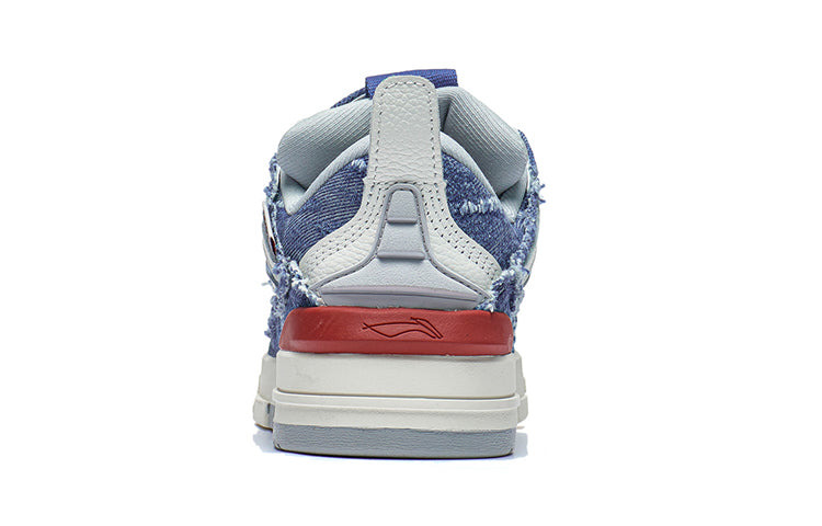 (WMNS) Li-Ning Superwave Golden 'Denim Blue White' AECS074-10 - 5